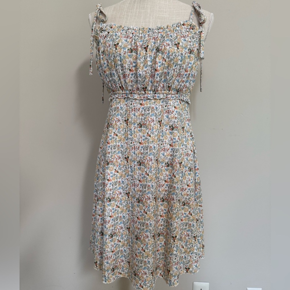 Molly Green Floral Midi Summer Dress